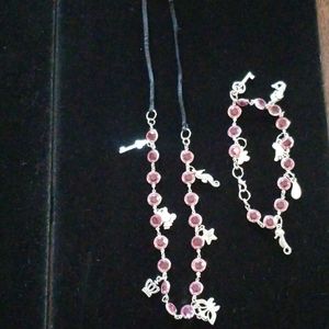 Necklace and bracelet